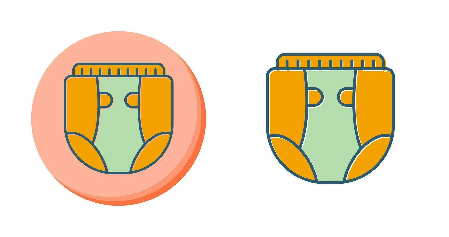 Diaper Vector Icon