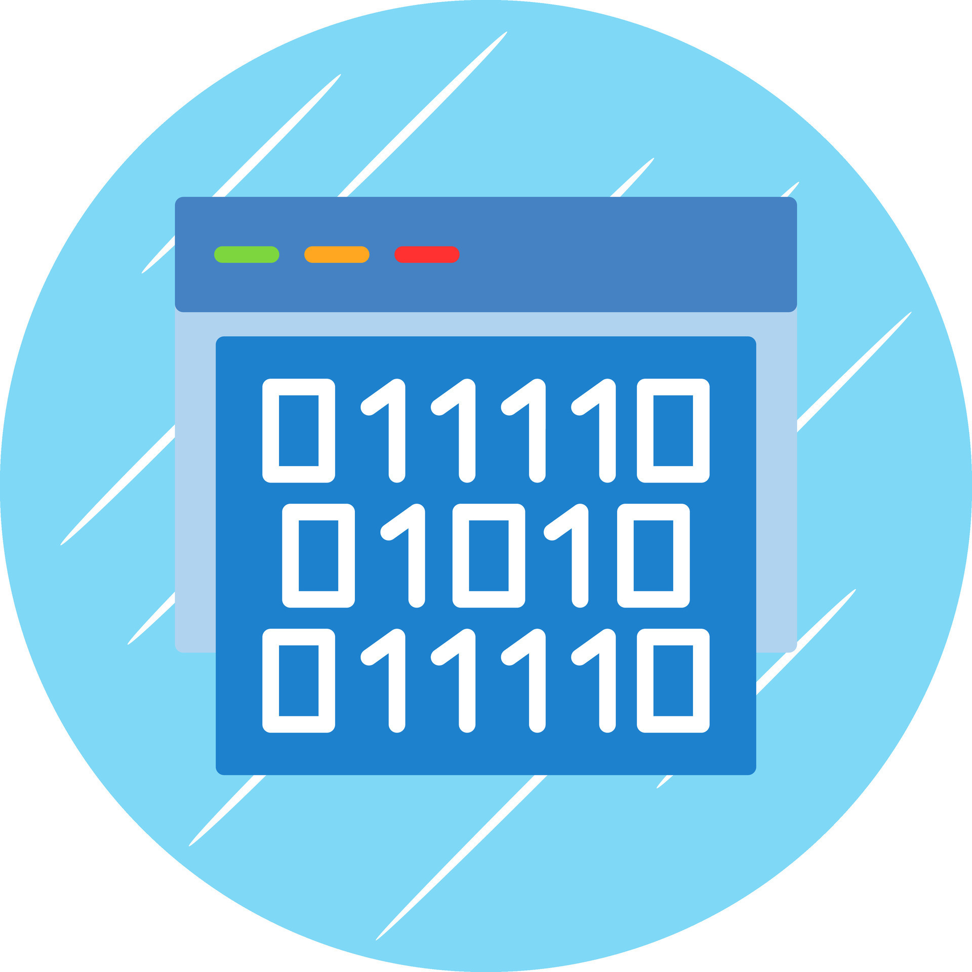 Binary code Vector Icon Design 28740780 Vector Art at Vecteezy