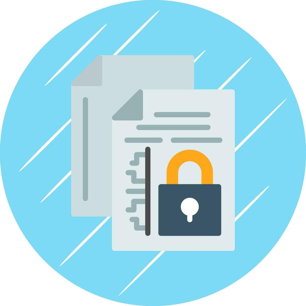 Encrypted Vector Icon Design