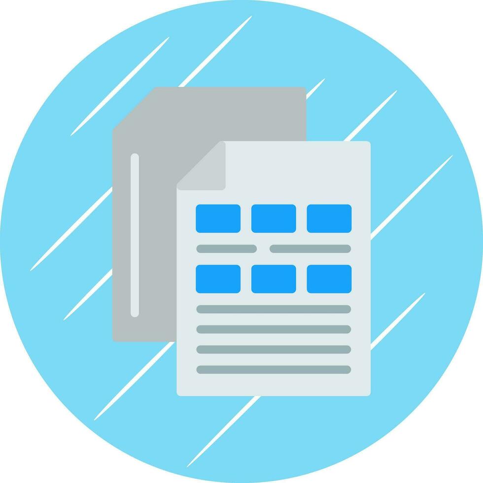 Distributed ledger Vector Icon Design