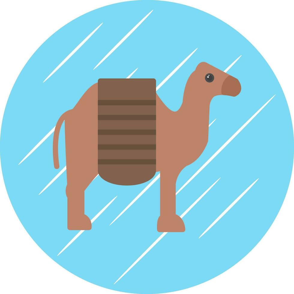 diseño de icono de vector de camello