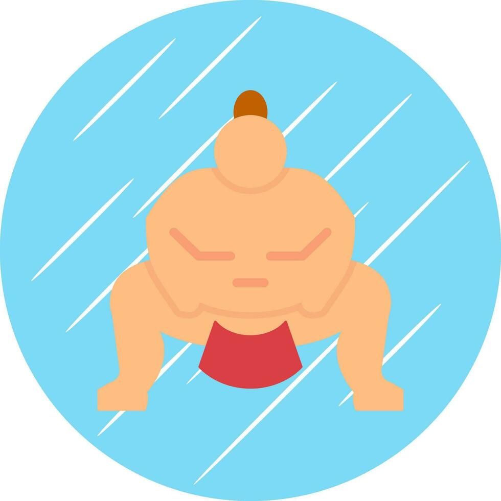 Sumo Vector Icon Design