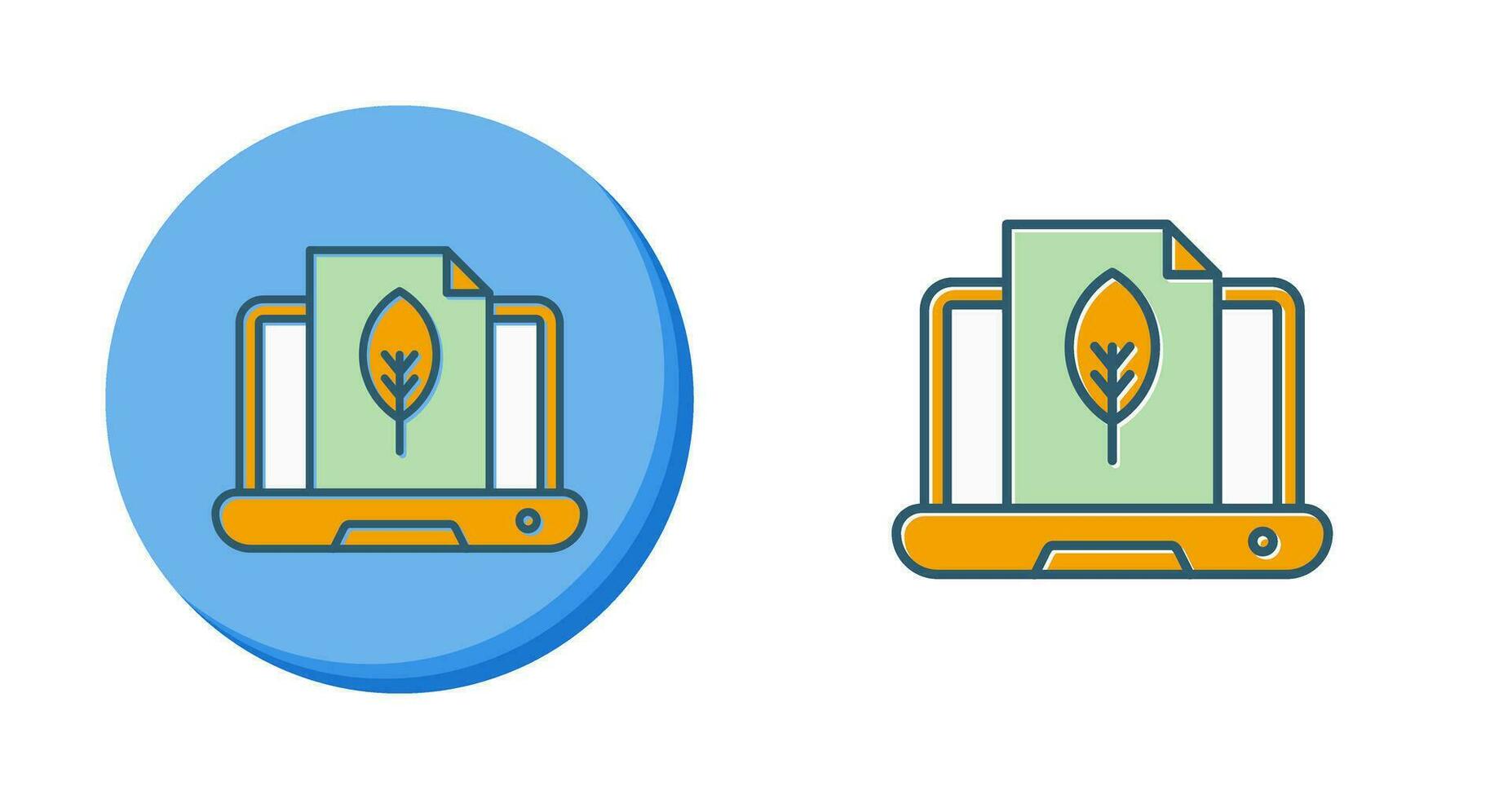 Organic Content Vector Icon