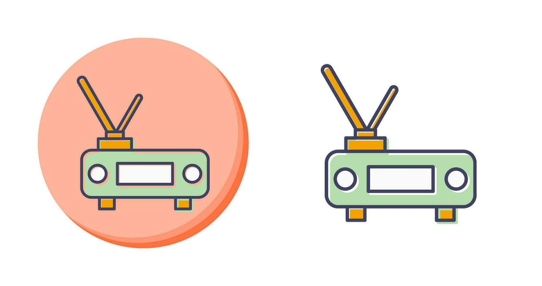 Router Vector Icon