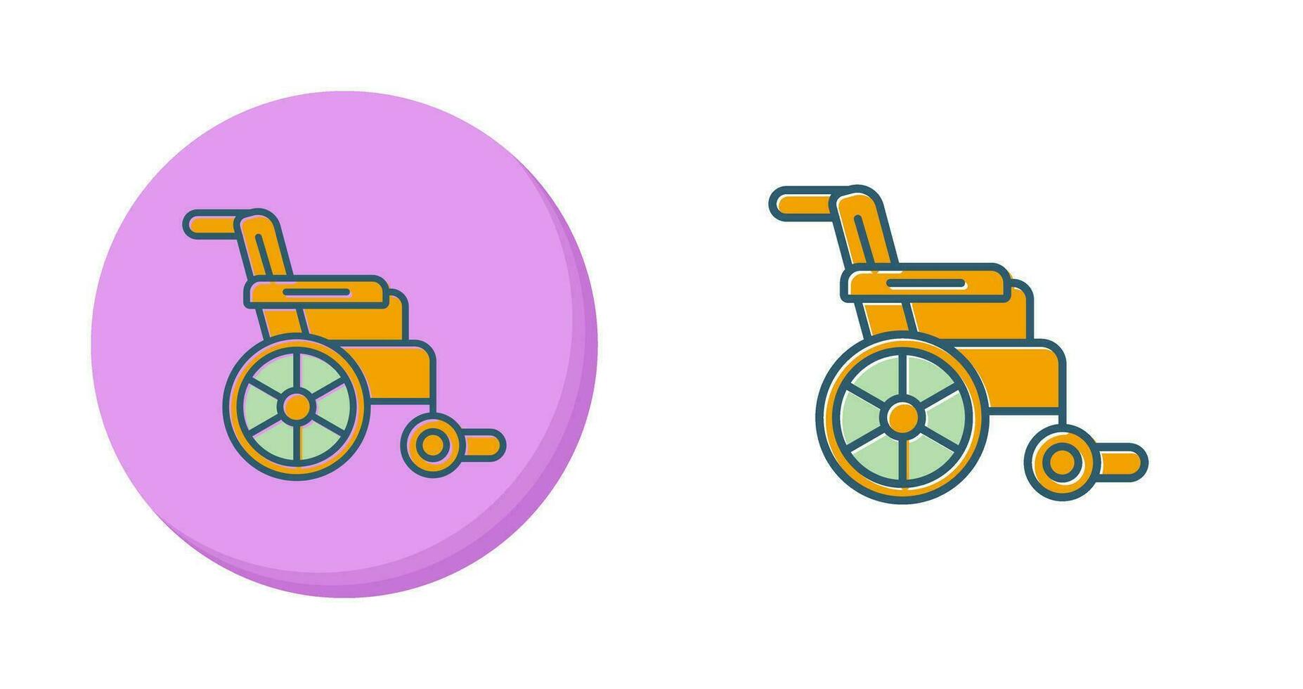 Wheelchair Vector Icon