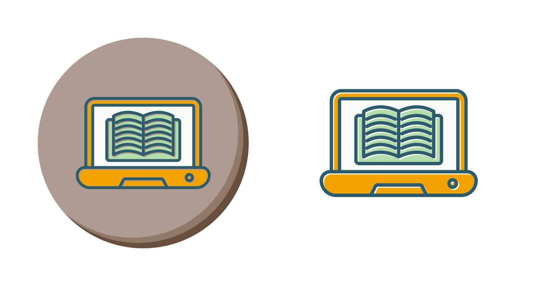 Online Library Vector Icon