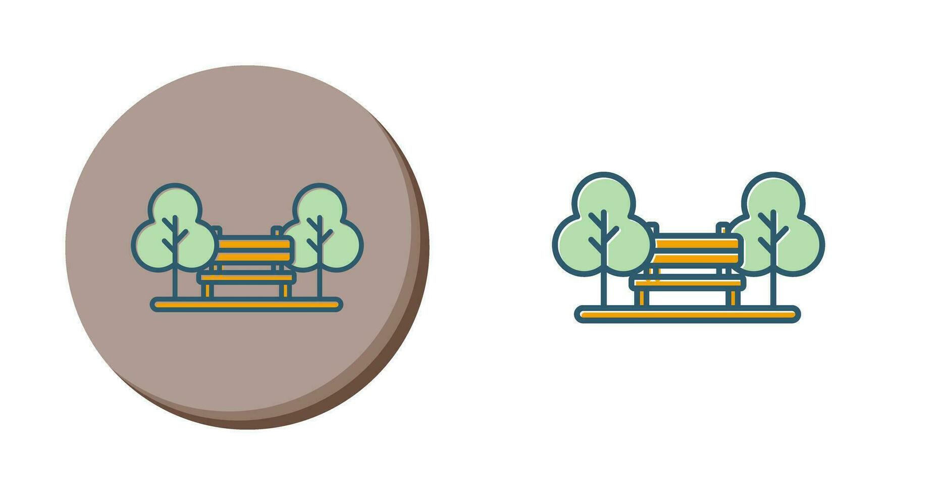 Park Vector Icon