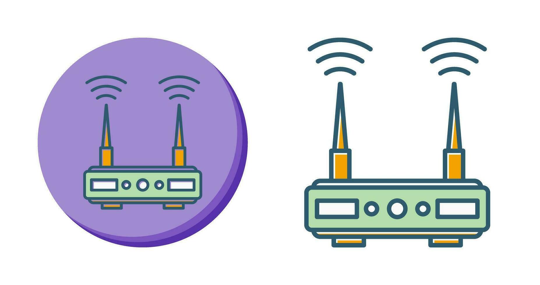 Router Vector Icon