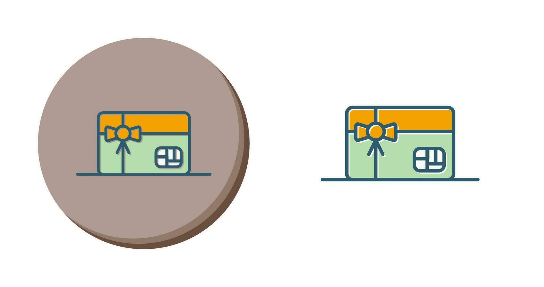 Gift Card Vector Icon