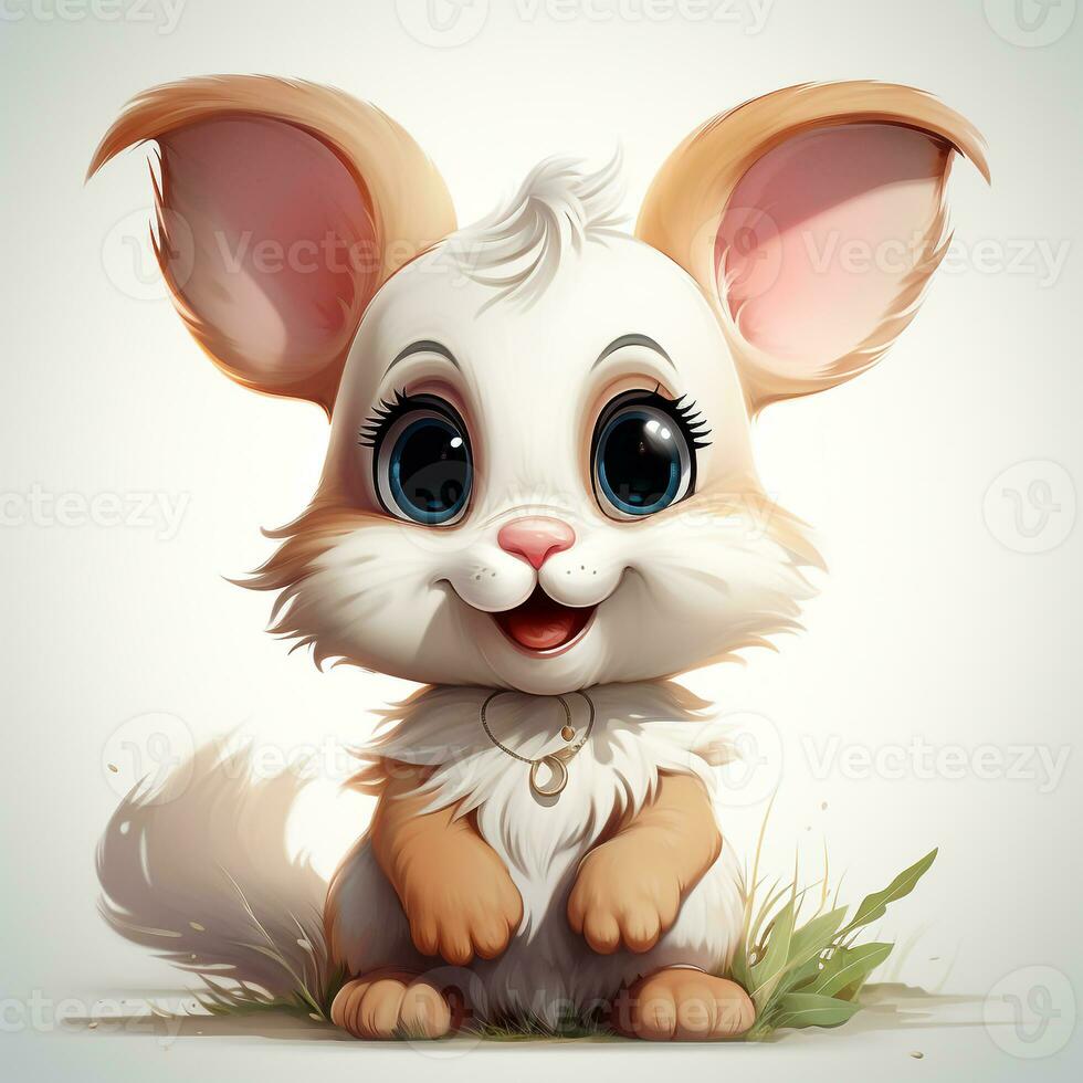 cute rabbit cartoon photo
