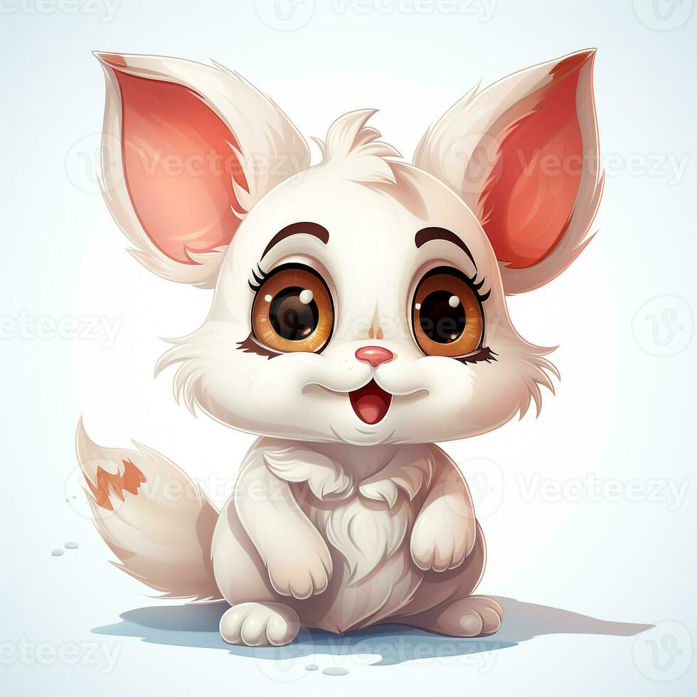 cute rabbit cartoon photo
