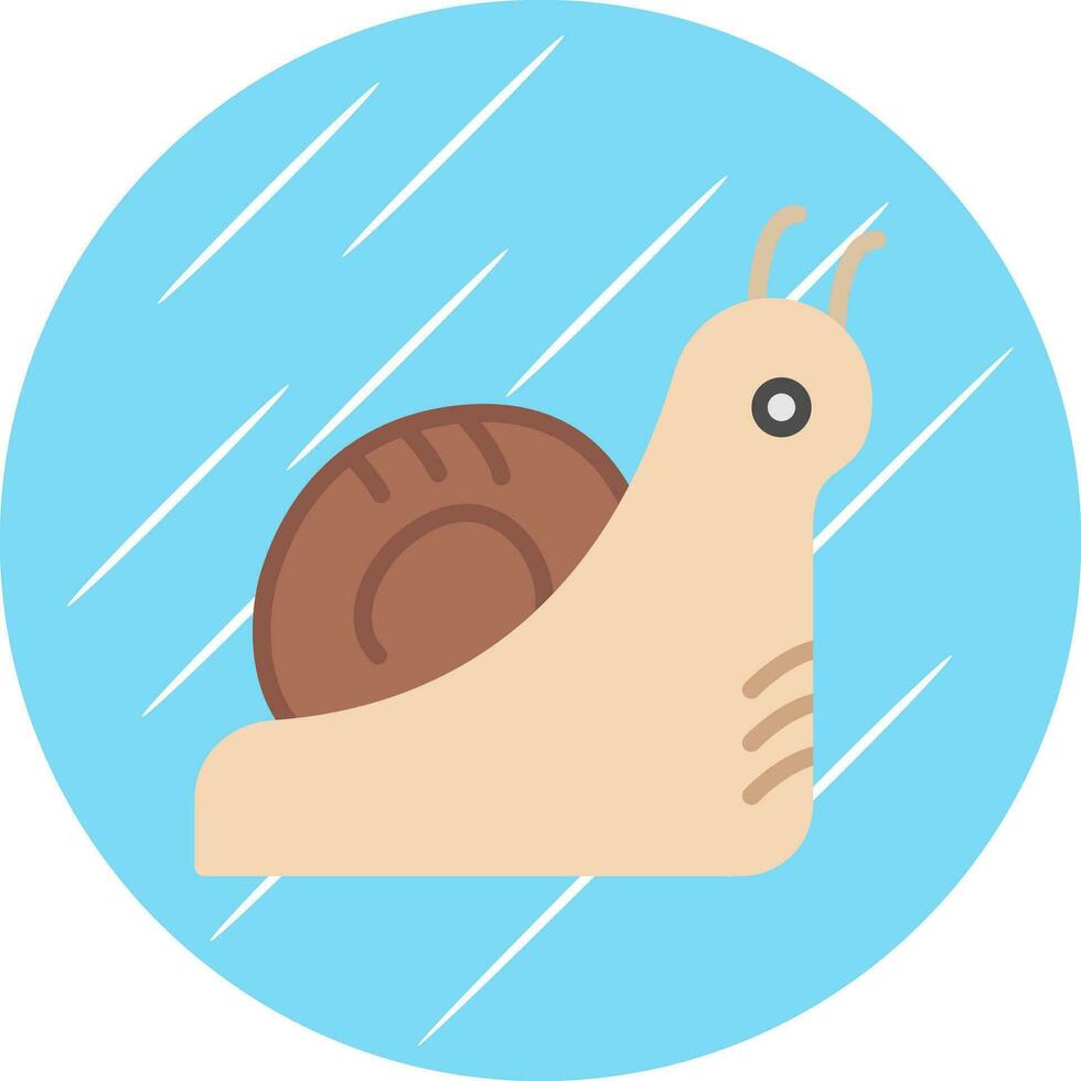 Snail Vector Icon Design