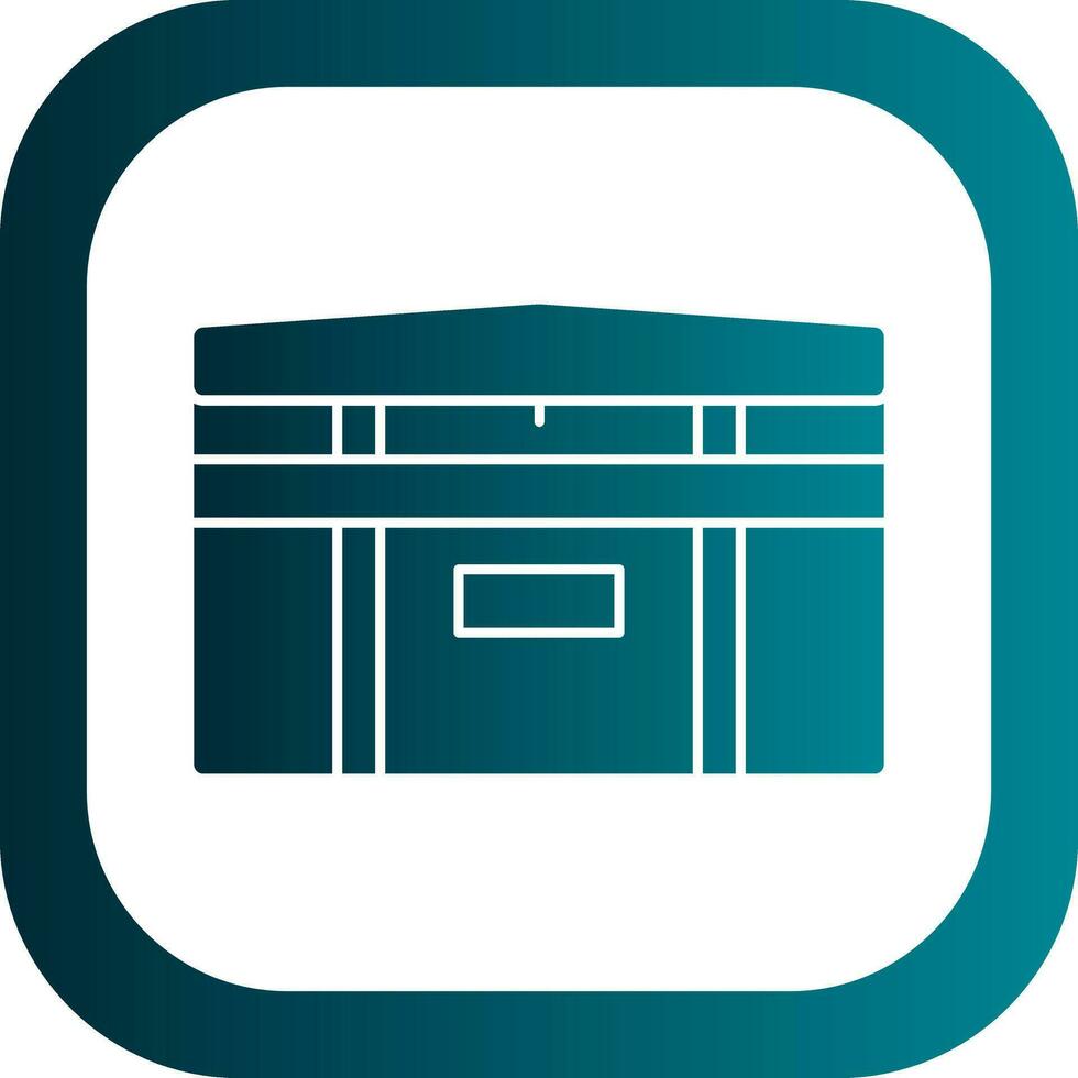 Trunk Vector Icon Design