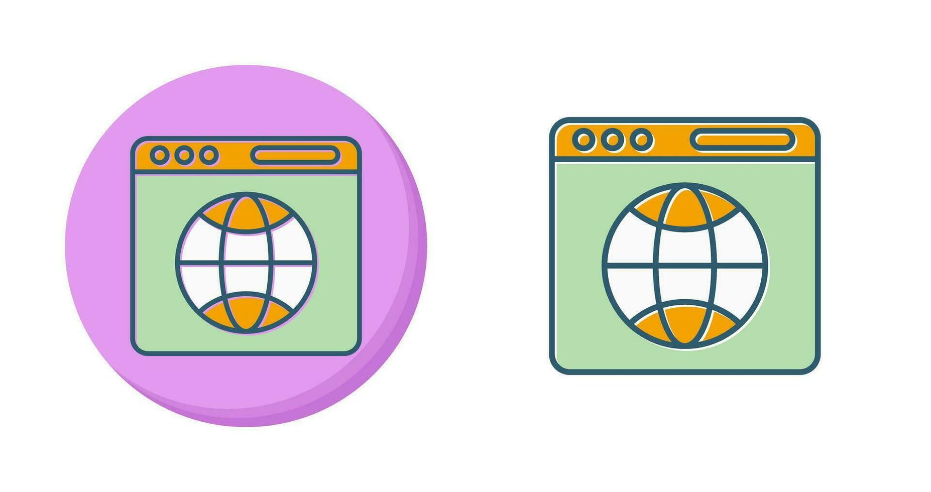 Browser Vector Icon