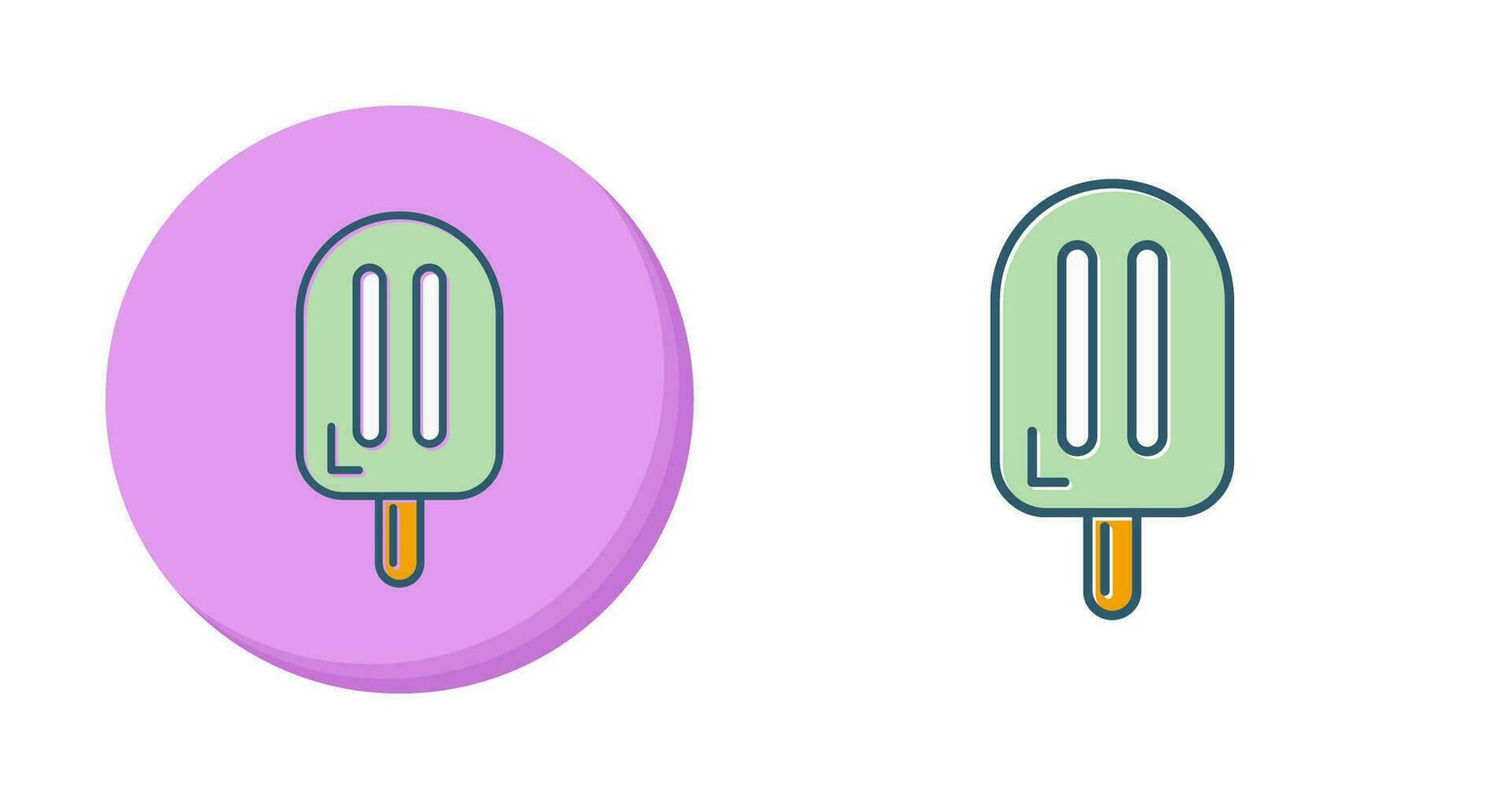 icono de vector de helado