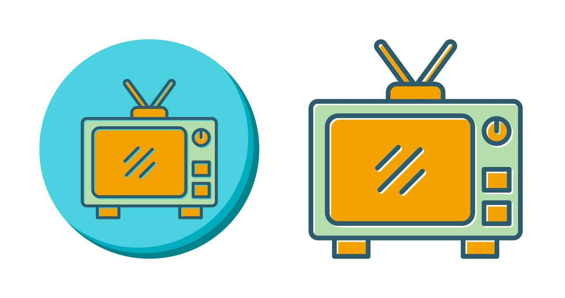 icono de vector de television