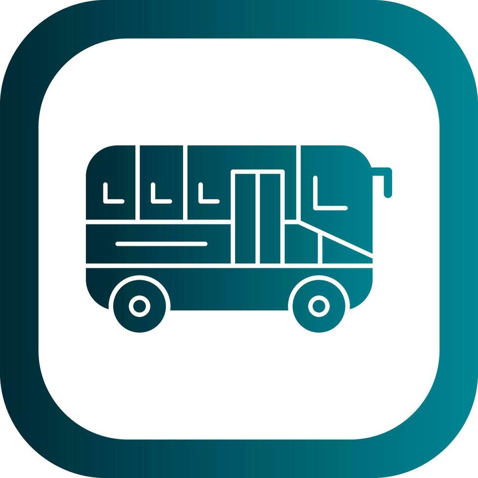 Bus Vector Icon Design