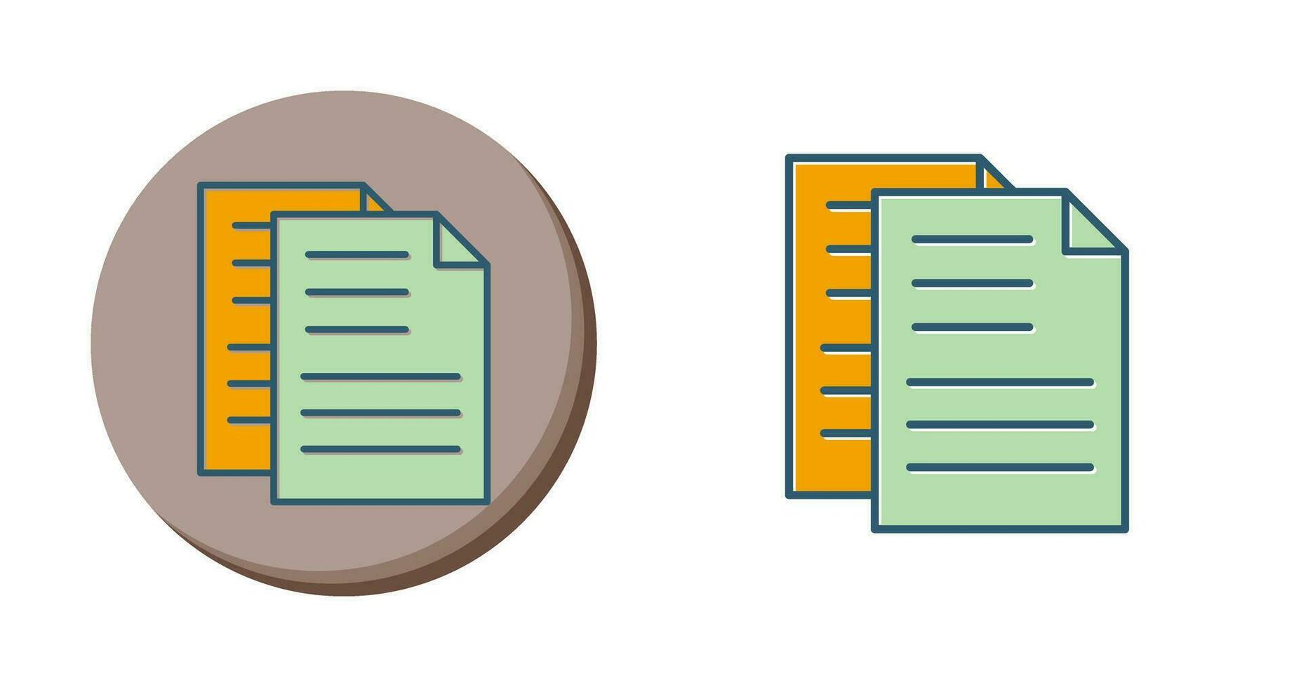 Files Vector Icon