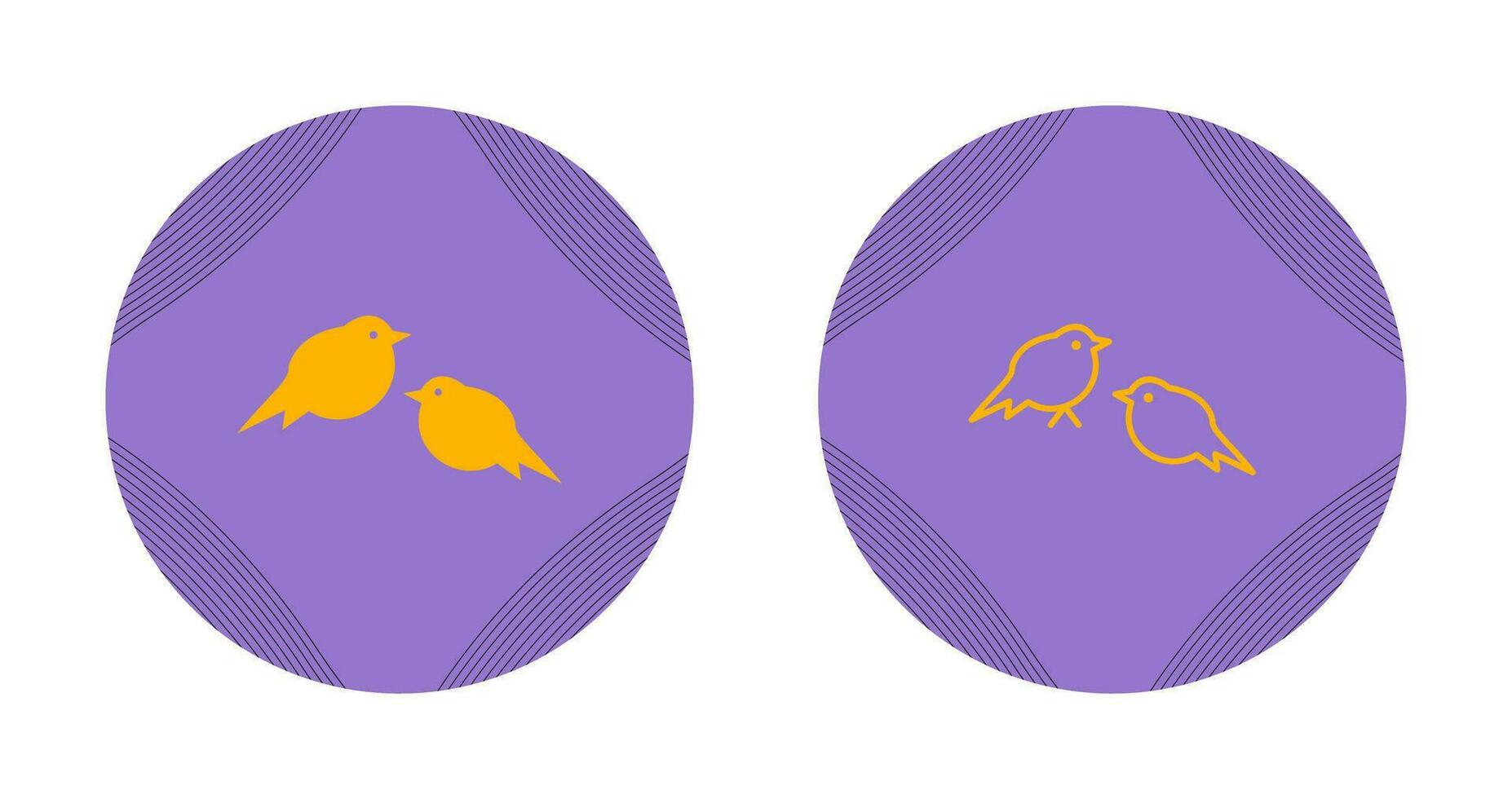 Little Birds Vector Icon