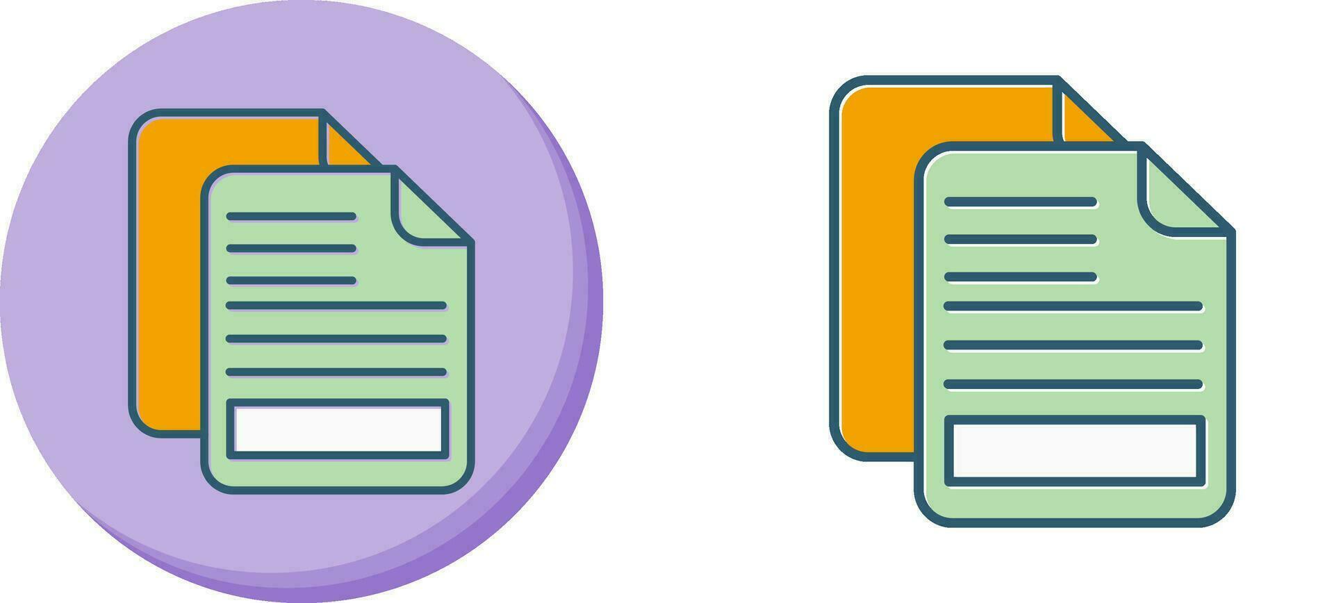 Documents Vector Icon