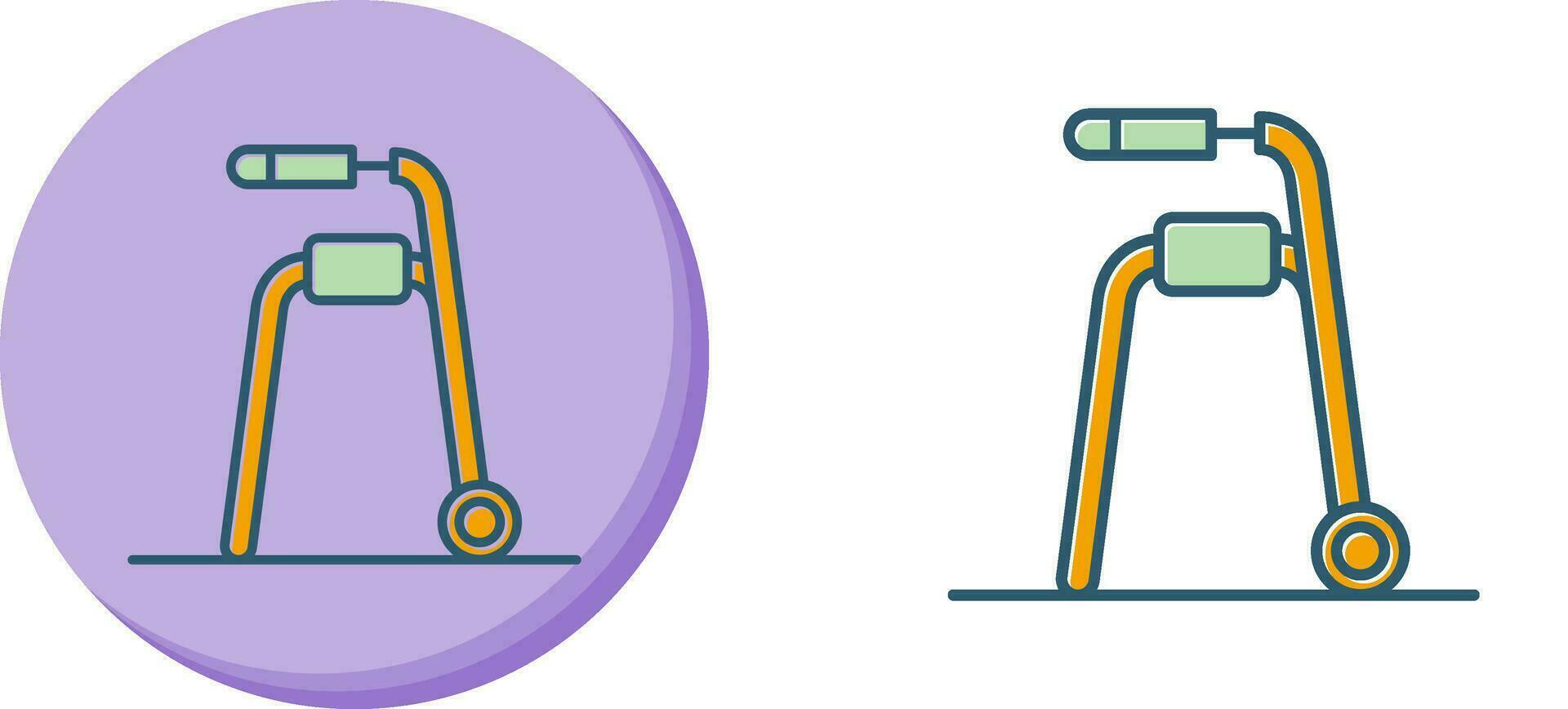 Walker Vector Icon