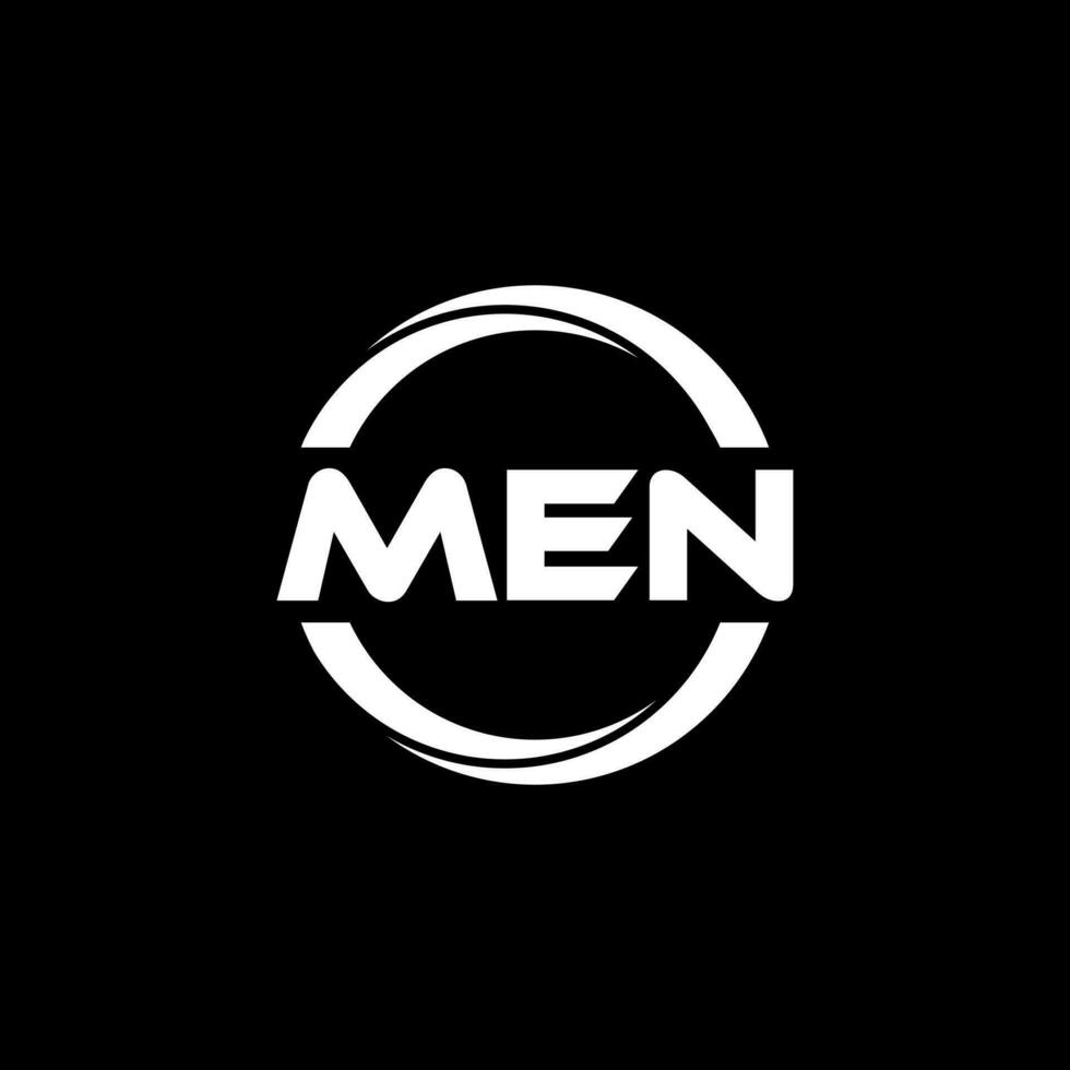 MEN Letter Logo Design, Inspiration for a Unique Identity. Modern Elegance and Creative Design. Watermark Your Success with the Striking this Logo. vector