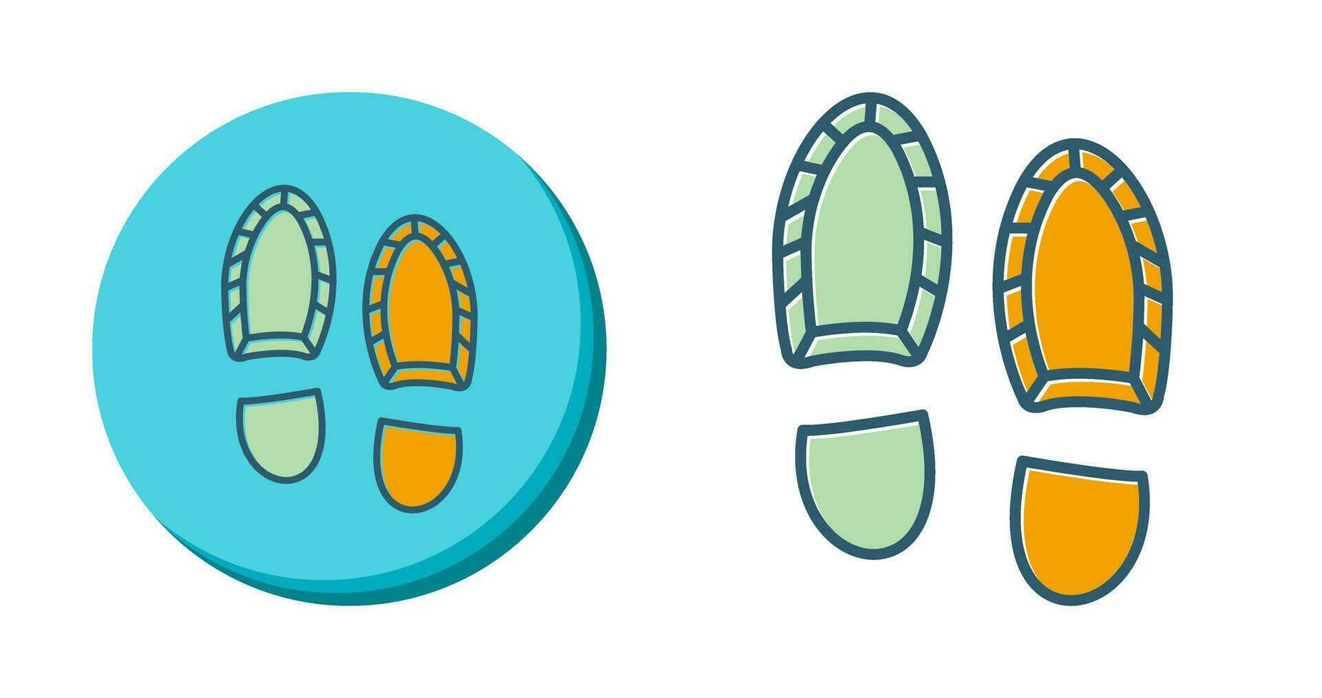 Footprint Vector Icon