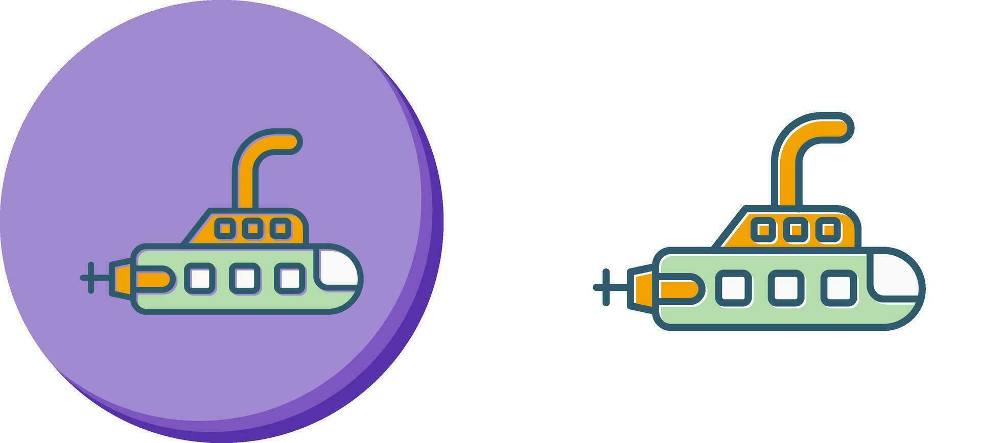 Submarine Vector Icon