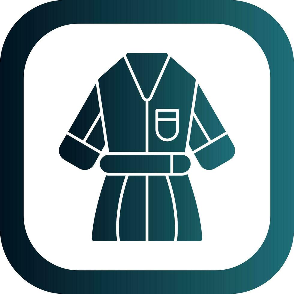 diseño de icono de vector de kimono