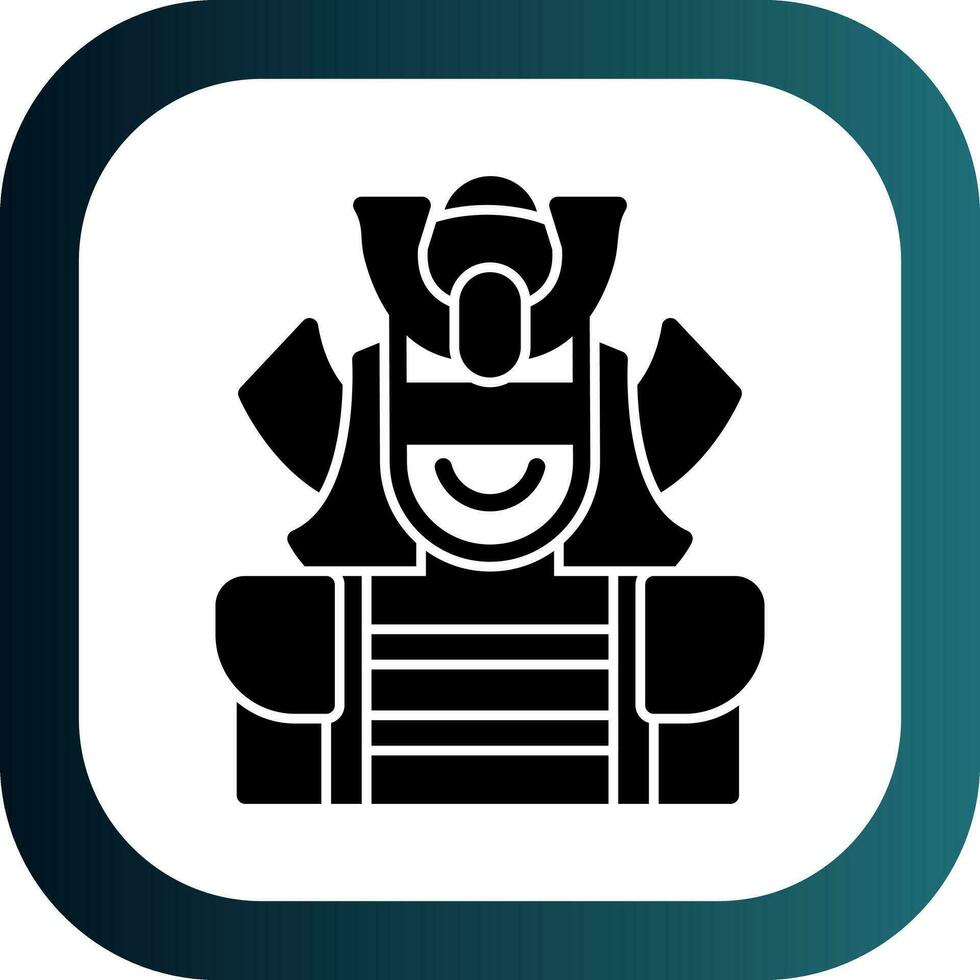 Samurai Vector Icon Design