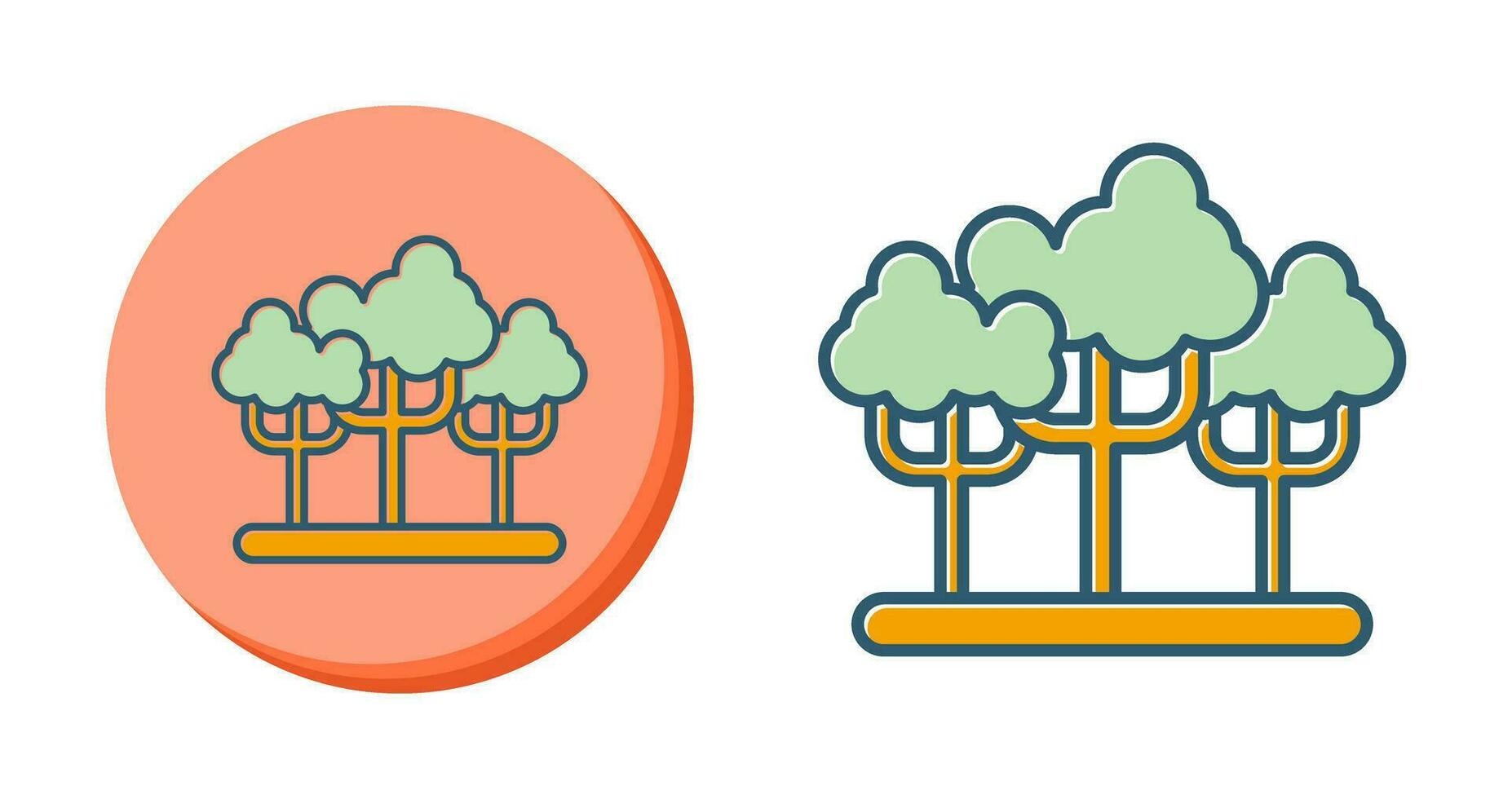 Forest Vector Icon