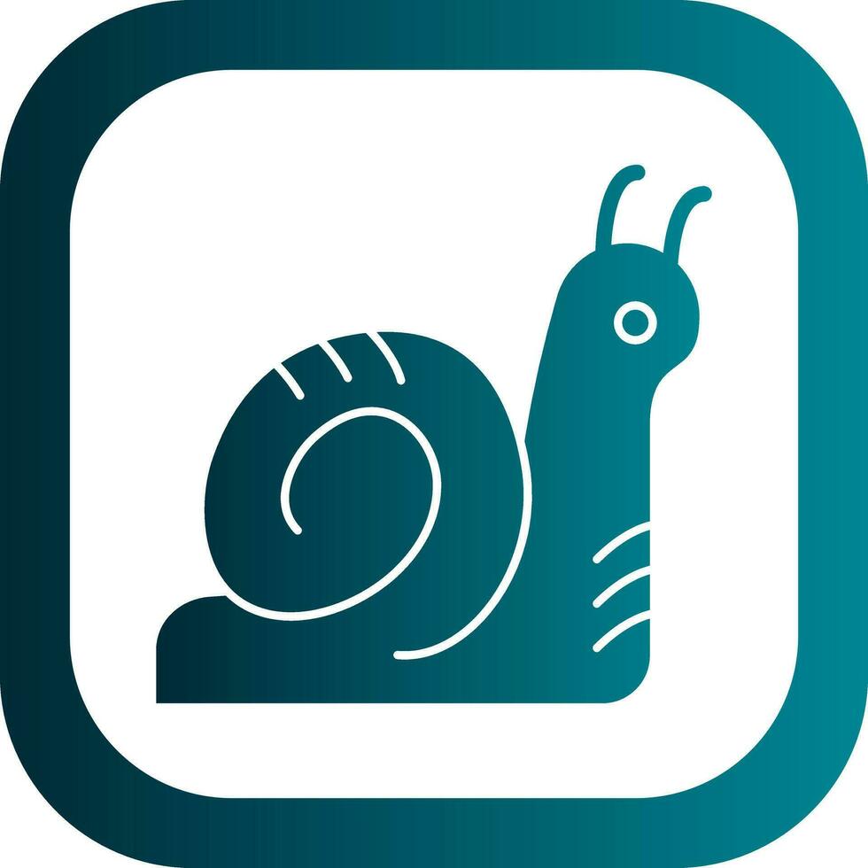 Snail Vector Icon Design