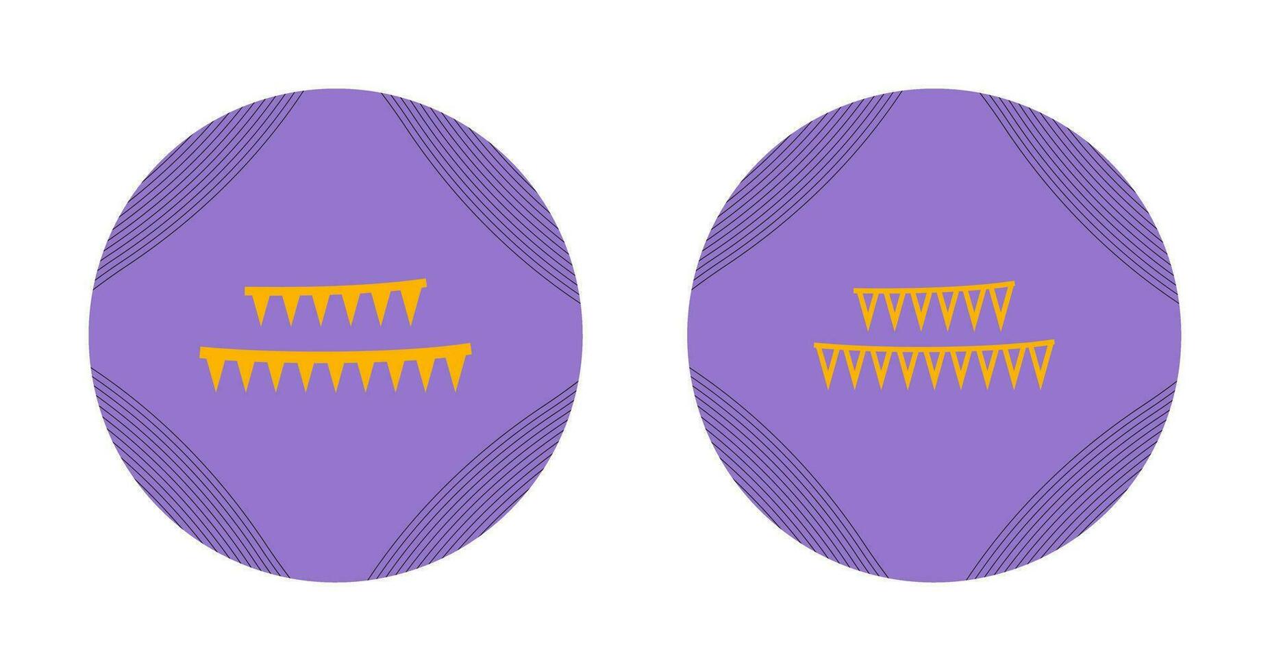 Celebration Flags Vector Icon