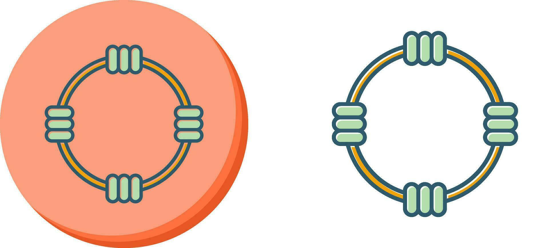 Hula Hoop Vector Icon