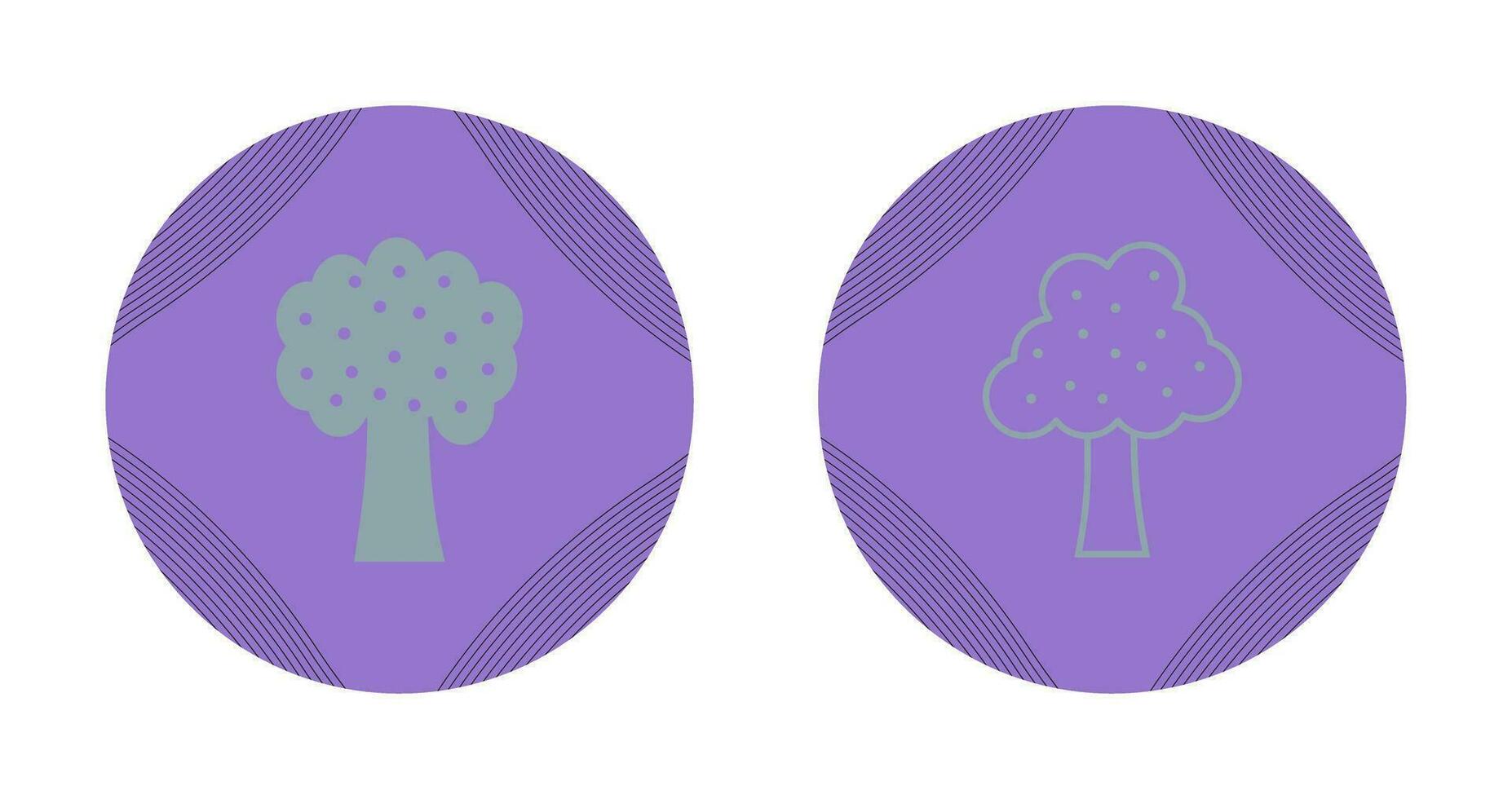 Fruit Tree Vector Icon