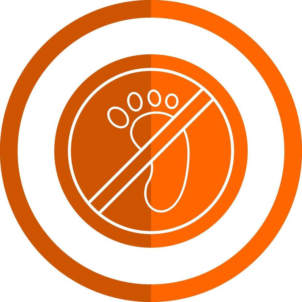 No Entry Vector Icon Design