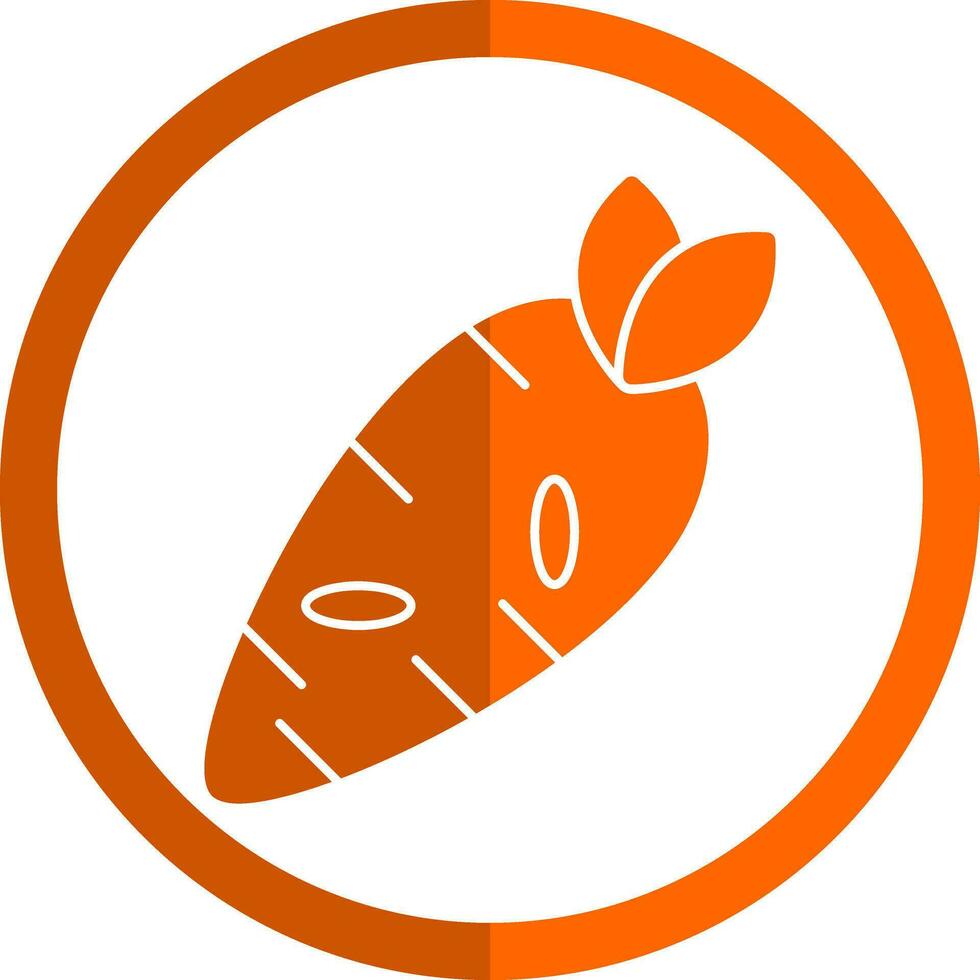 Carrot Vector Icon Design