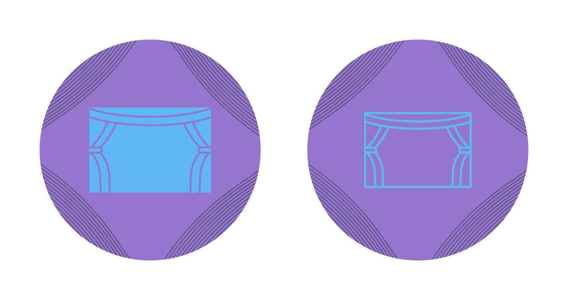 Stage Vector Icon
