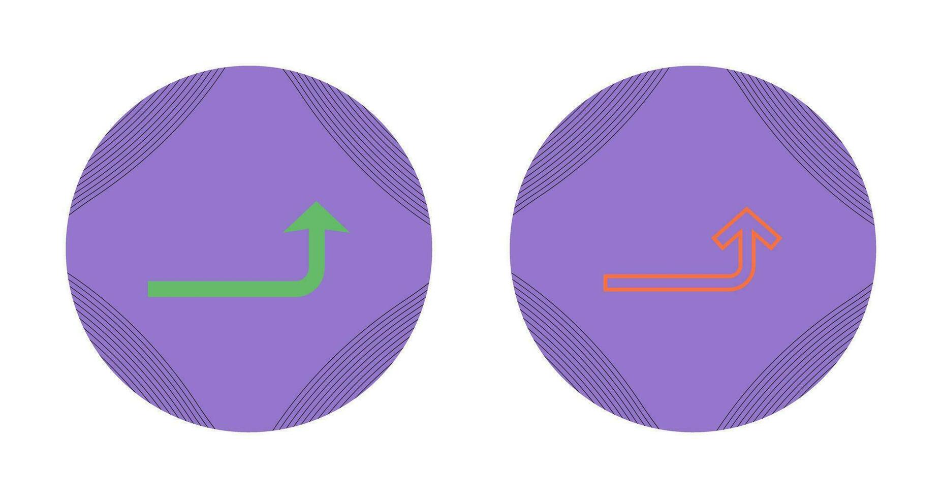 Turn Up Vector Icon