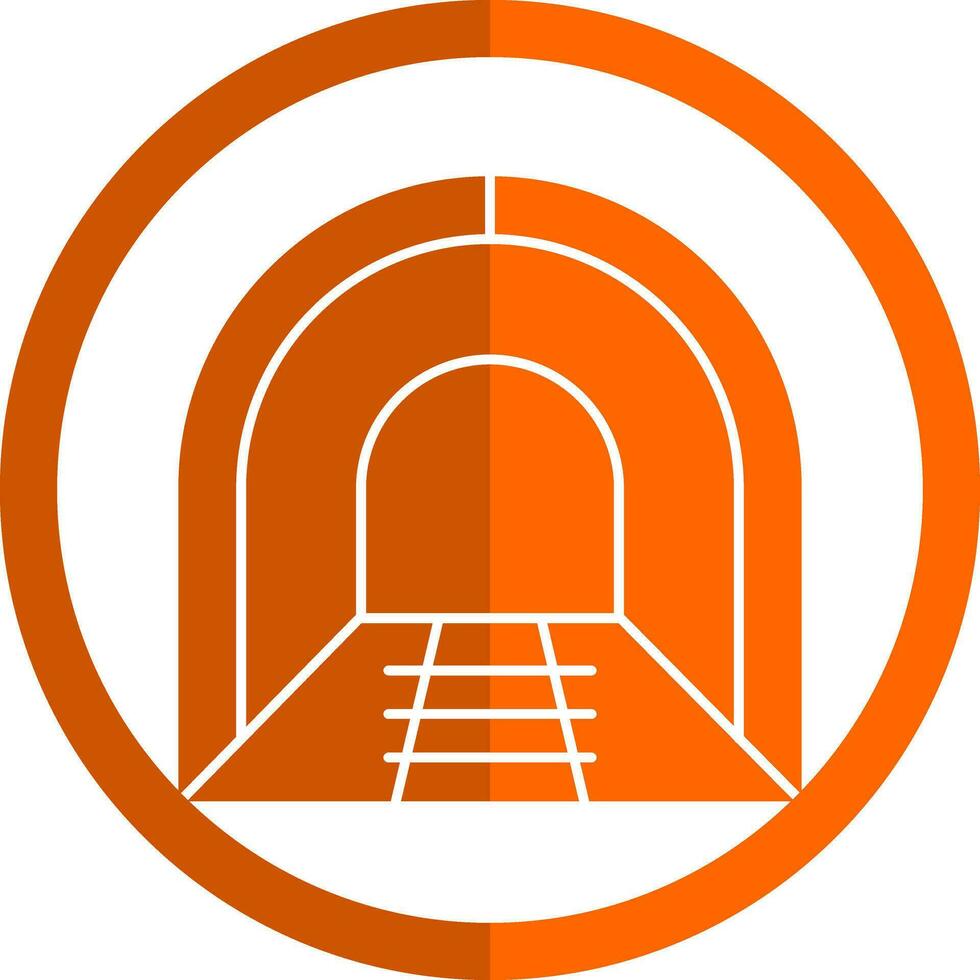 Tunnel Vector Icon Design