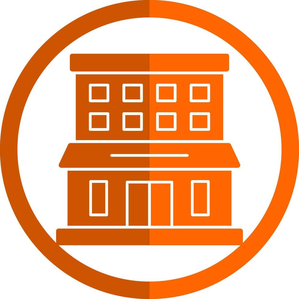 Office Building Vector Icon Design