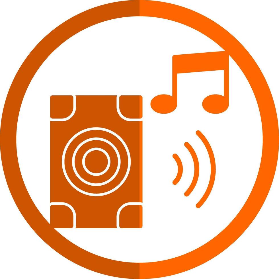 Music system Vector Icon Design