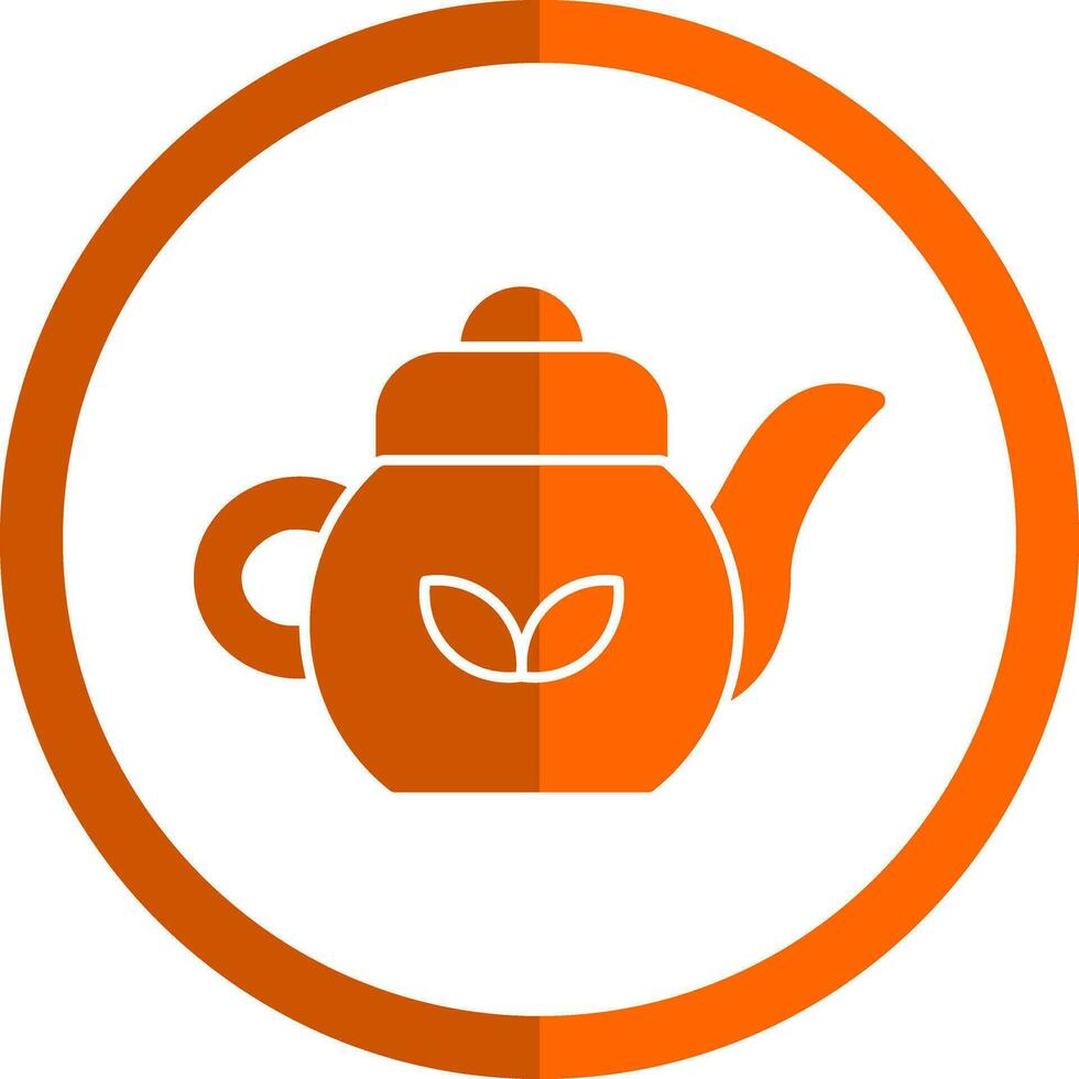 Teapot Vector Icon Design