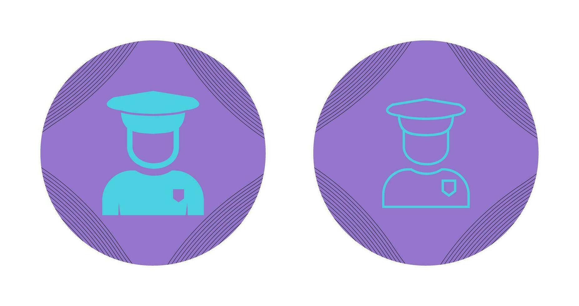 Security Guard Vector Icon