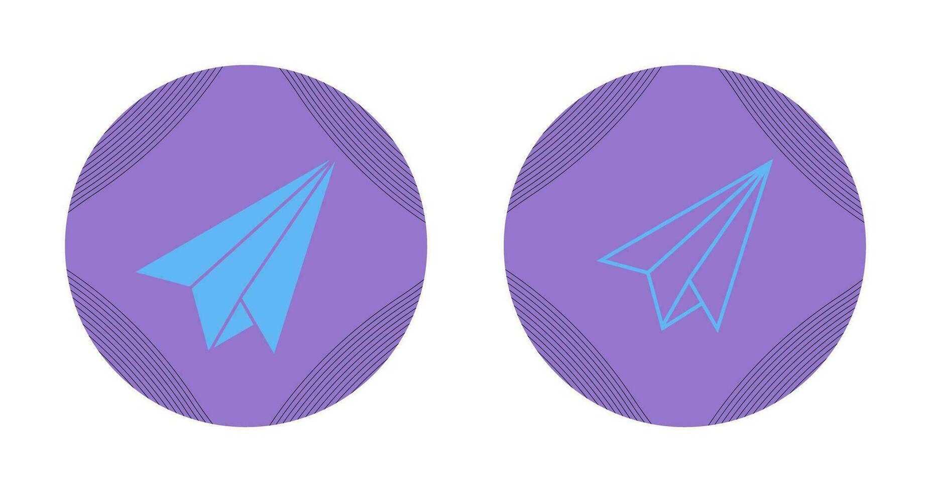 Paper Plane Vector Icon