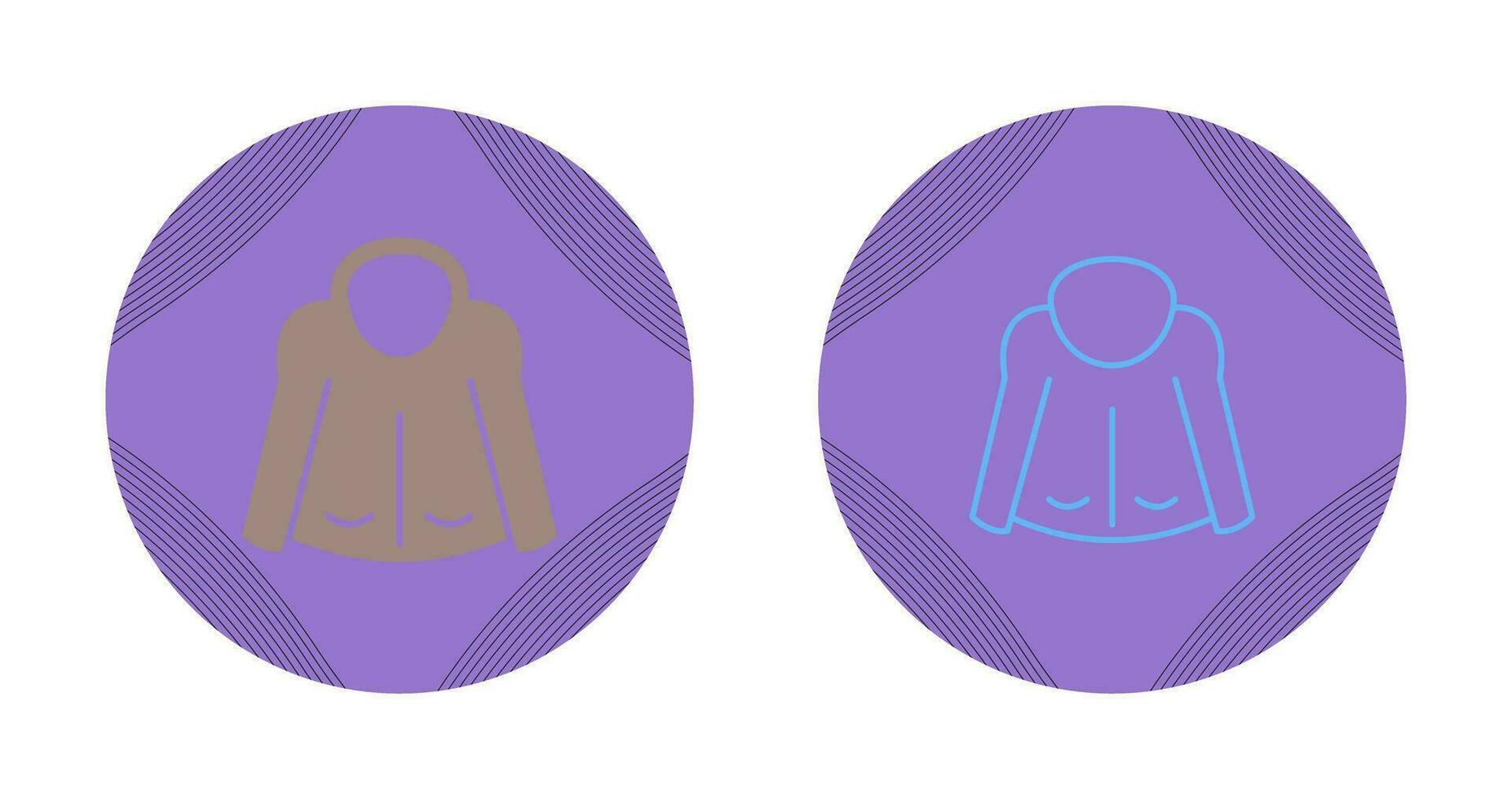 Warm jacket Vector Icon