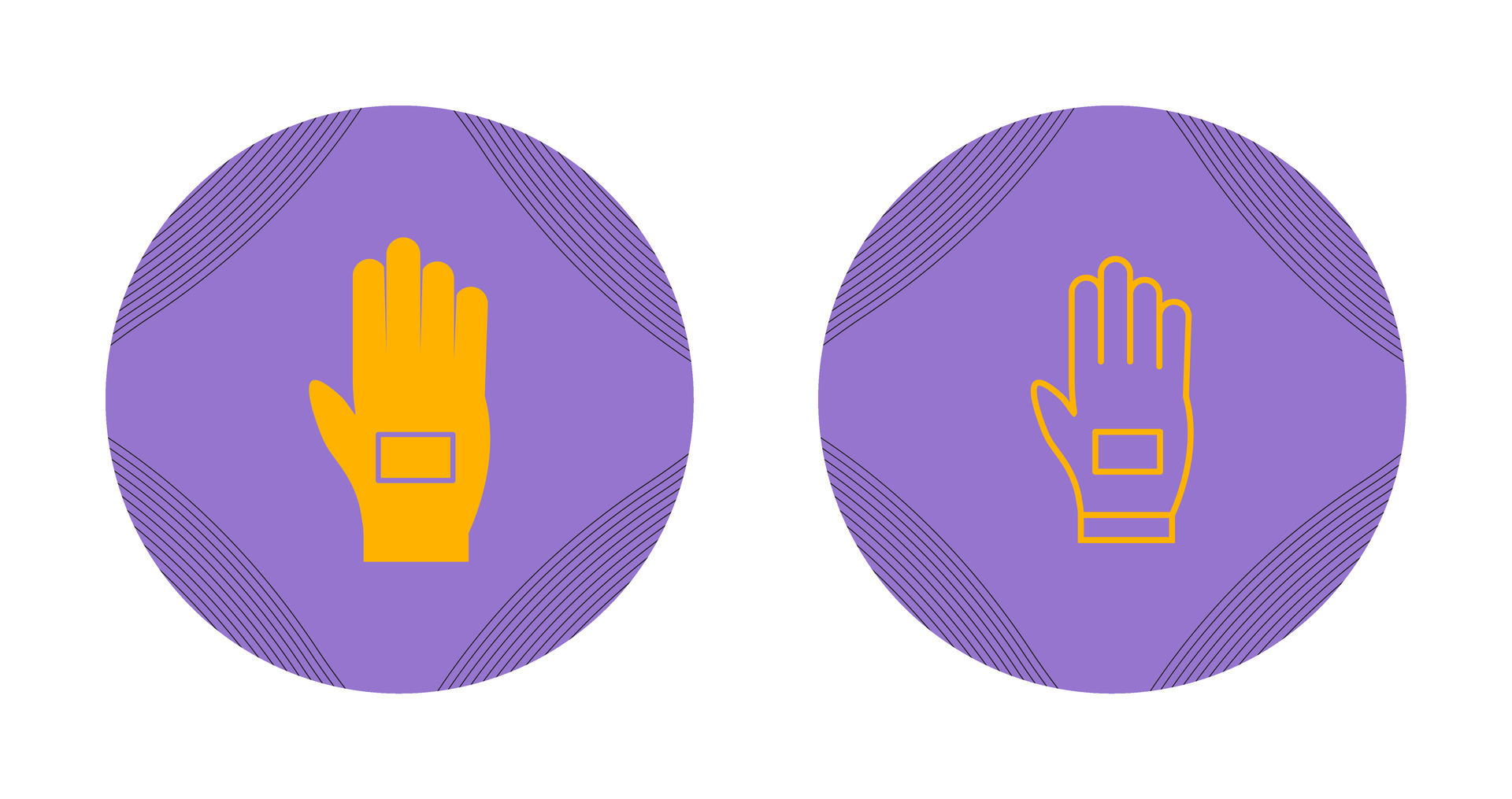 Glove Vector Icon 28743606 Vector Art at Vecteezy