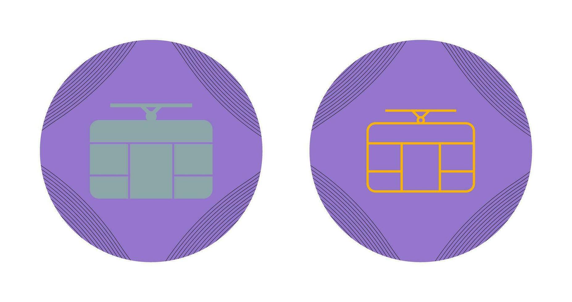 Cable Car Vector Icon