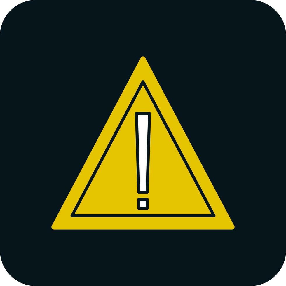 Alert Vector Icon Design