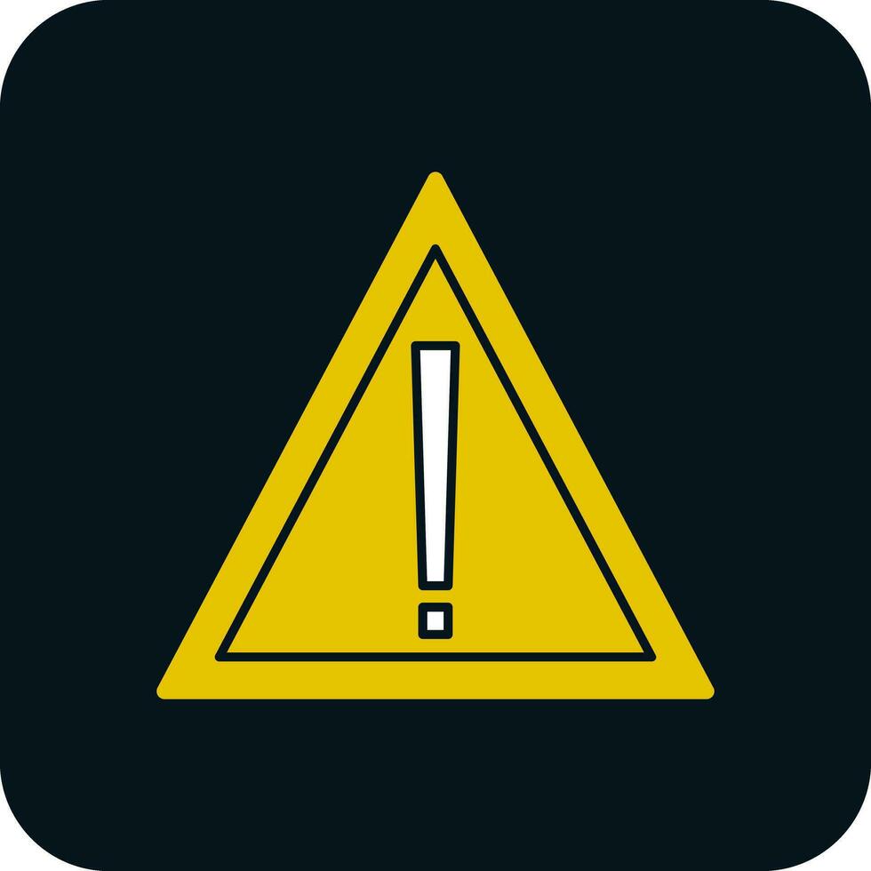 Alert Vector Icon Design